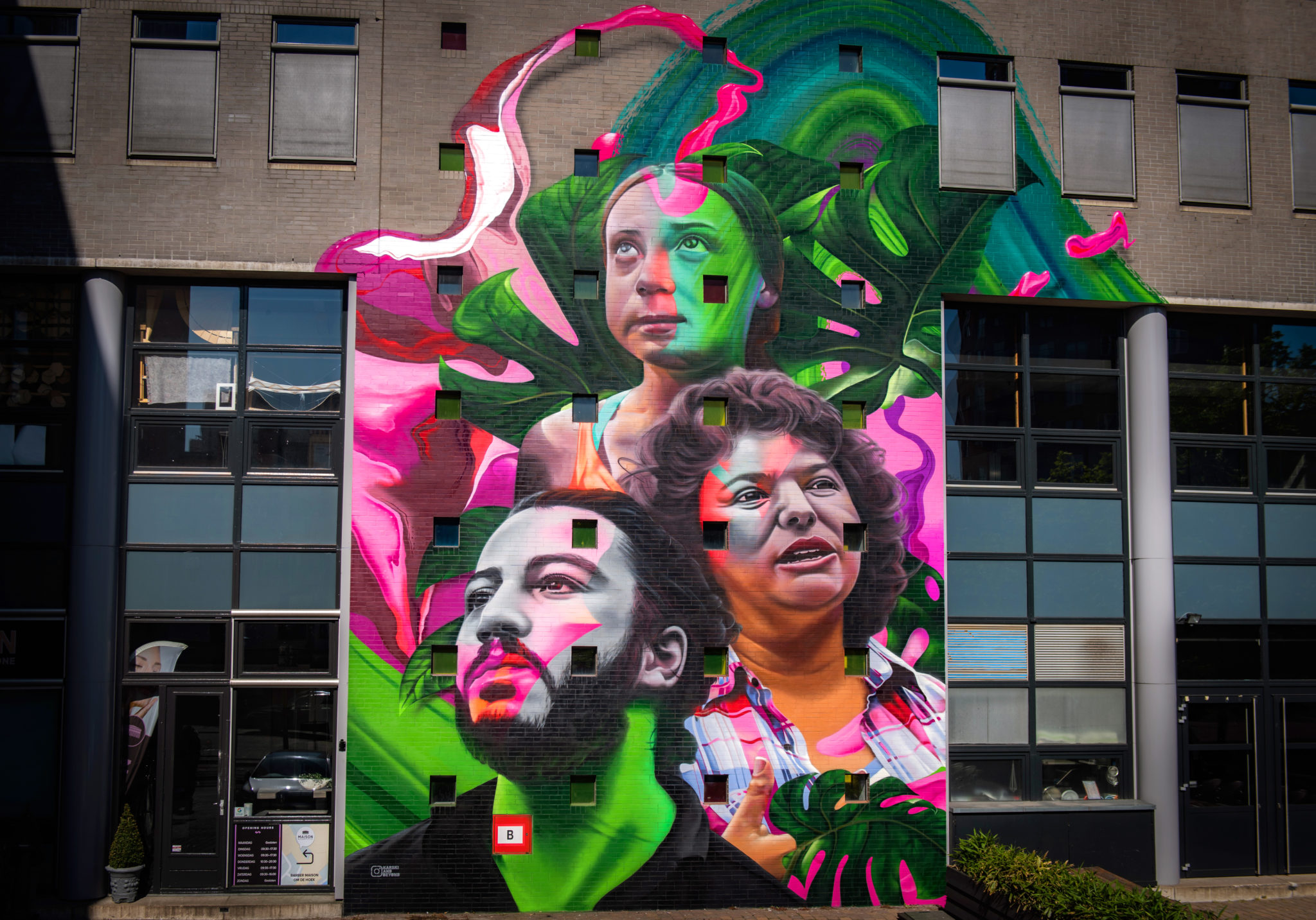 Mural of Change landmark the story behind the mural and who are they?