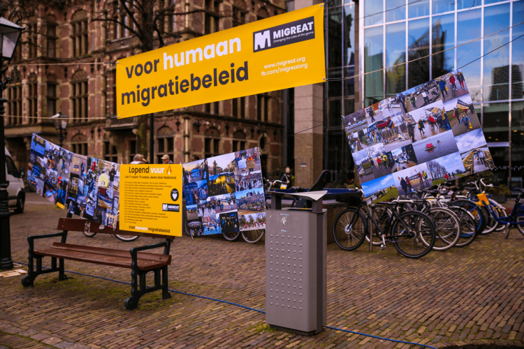 Lopend Vuur manifestatie, Plein Den Haag